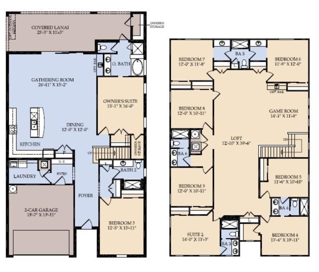 Twin Palms Family Vacation Villa Kissimmee Eksteriør bilde